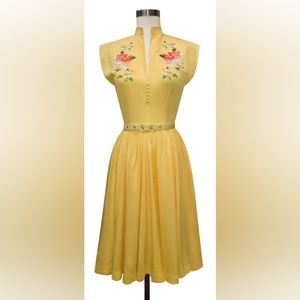 NWT Trashy Diva Maria Floral Dress Yellow size 2